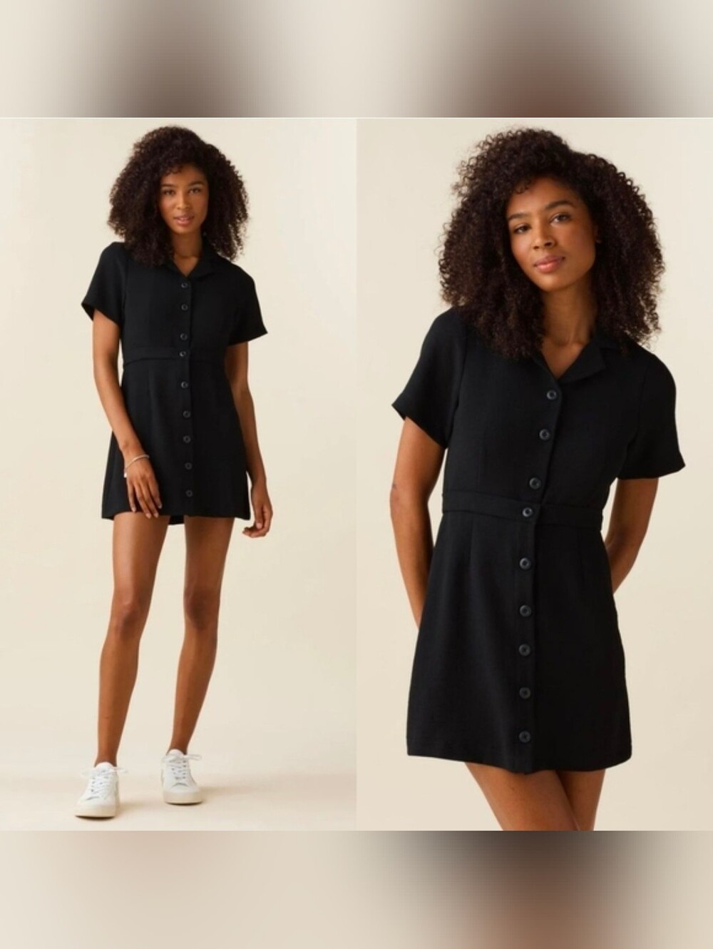 Vetta The Notch Dress Black